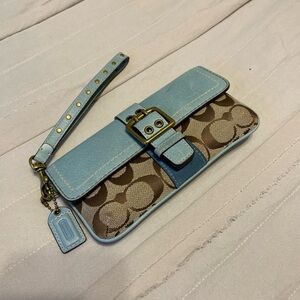 Vintage Coach Wristlet